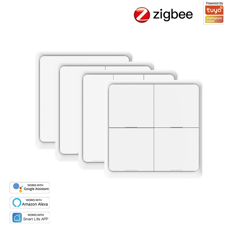 Smart Home Z Wave - Tuya Smart ZigBee Wireless Button Switch