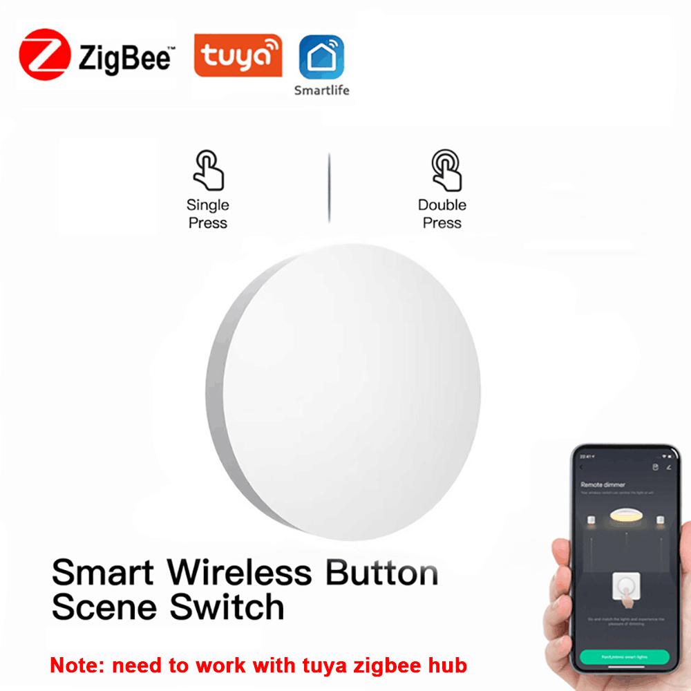 Smart Home Z Wave - Tuya ZigBee Button Scene Switch Intelligent