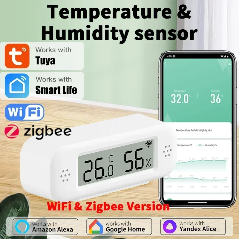Smart Home Miniature - Tuya Zigbee WiFi Mini Temperature Humidity