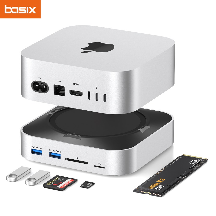Smart Home Hub 2 - USB C Hub for Mac Mini