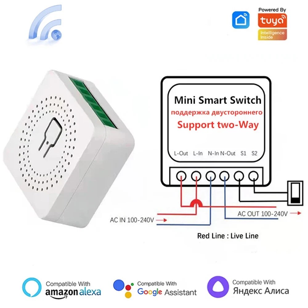 Smart Home Miniature - Tuya Mini 16A WiFi Switch Smart