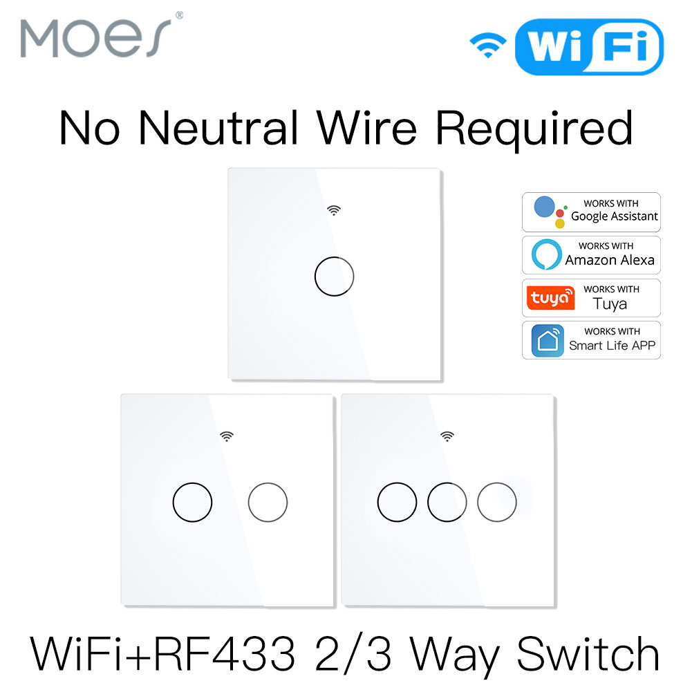 Smart Home Tuya - NEW WiFi Smart Light Switch RF433