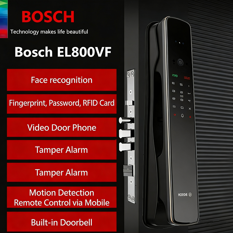 Smart Home Bosch - Bosch Smart Lock EL800VF with Video