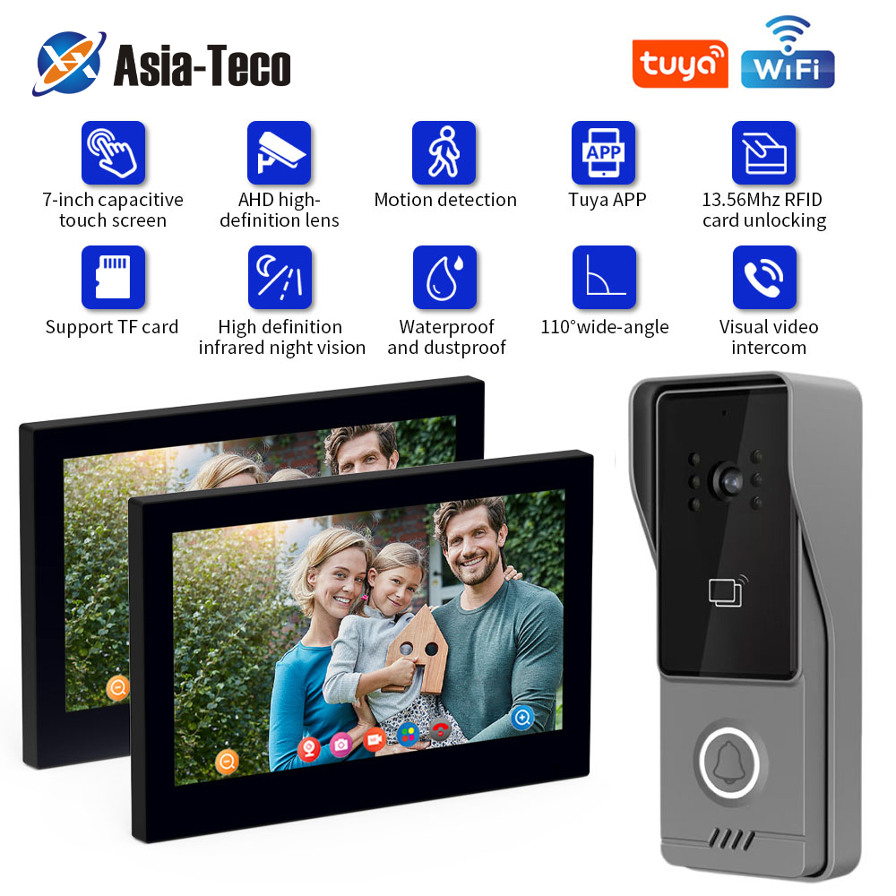 Smart Home Video Doorbell App - TUYA Wifi Video Doorbell 1080P 7