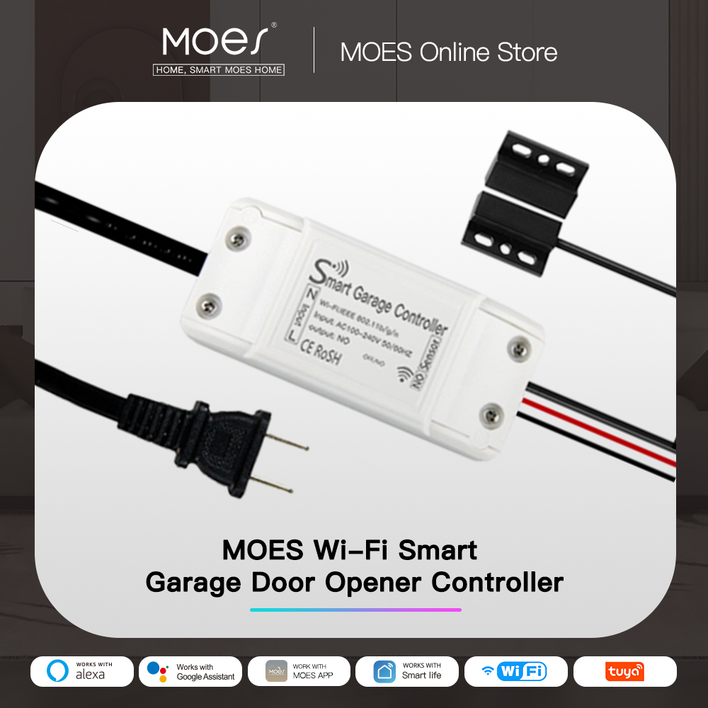 Smart Home Remote Control - MOES Tuya WiFi Smart Garage Door