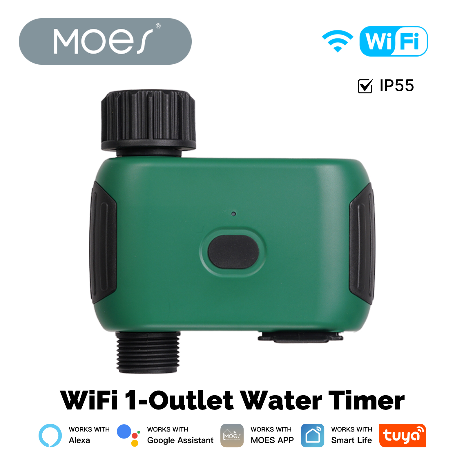 Smart Home Devices - MOES Tuya Smart WiFi 1 Outlet