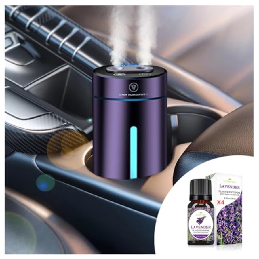 Smart Humidifier - Smart car air freshener diffuser with
