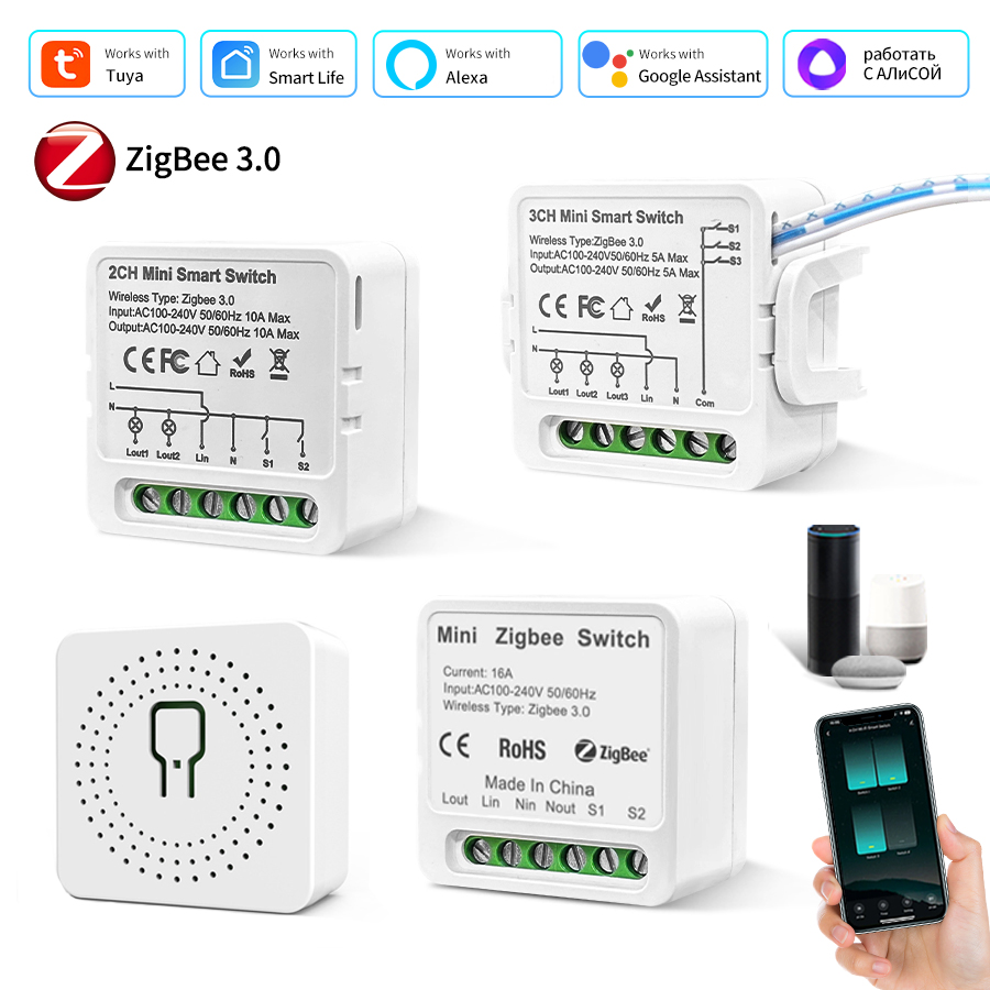 Smart Home Z Wave - Tuya Smart ZigBee Switch Smart Life