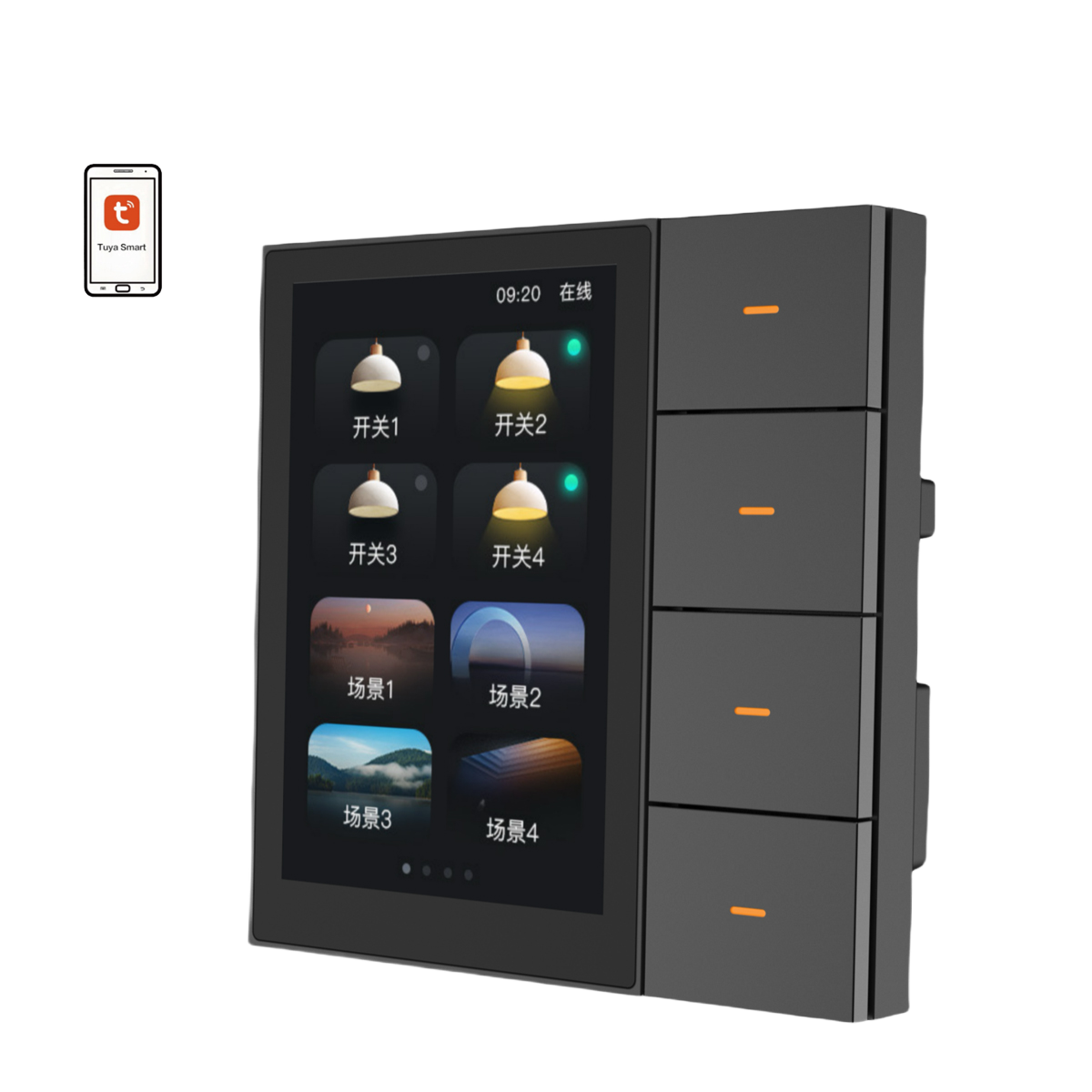 4 Gang Zigbee Smart Life Smart - Smart Home App review and price