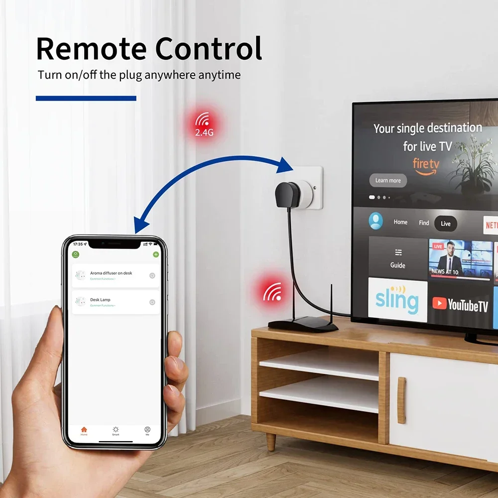 20A 16A UK Plug TUYA WIFI Smar - Smart Home Elements review and price