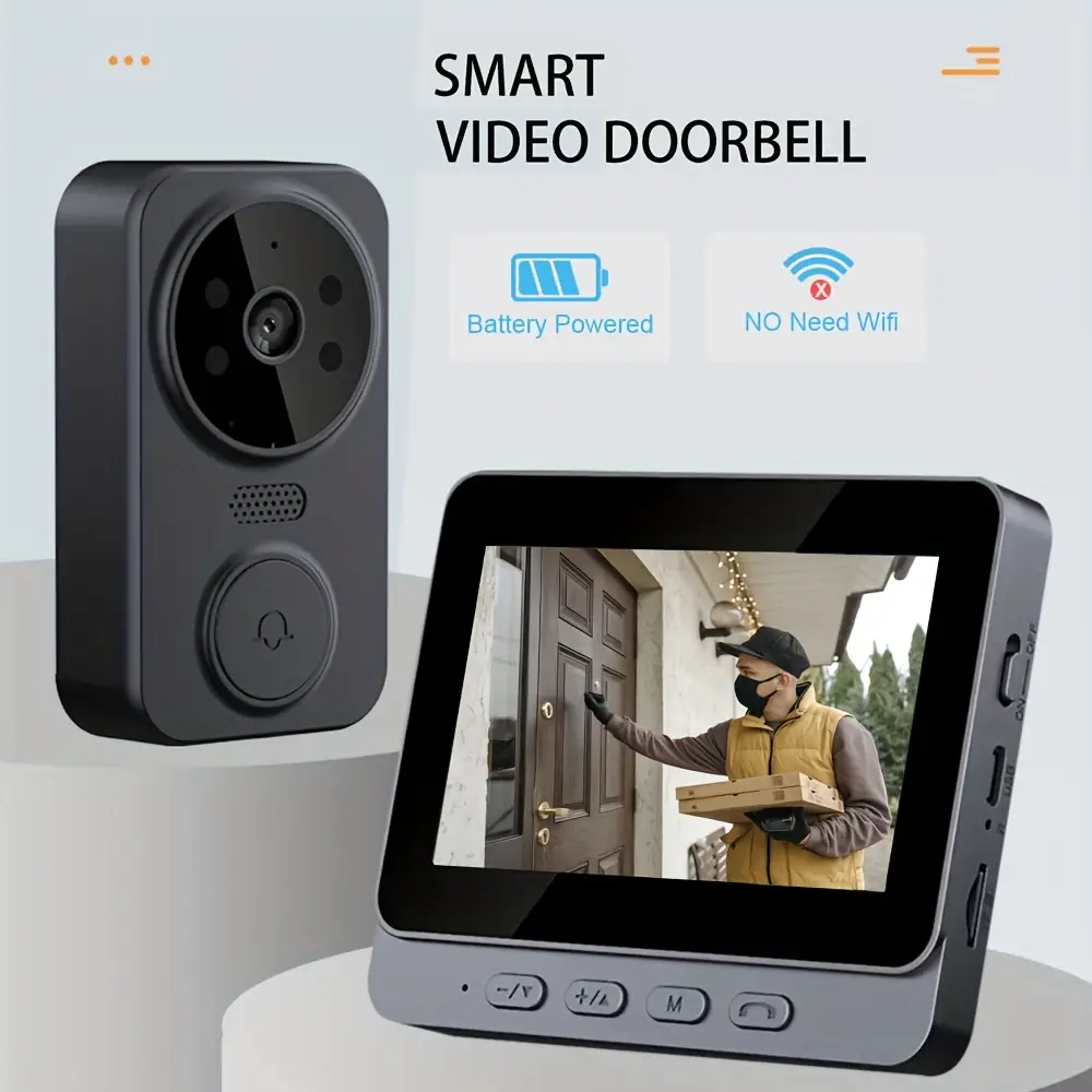 2026 HD Wireless Video Doorbel - Smart Home Video Doorbell review and price