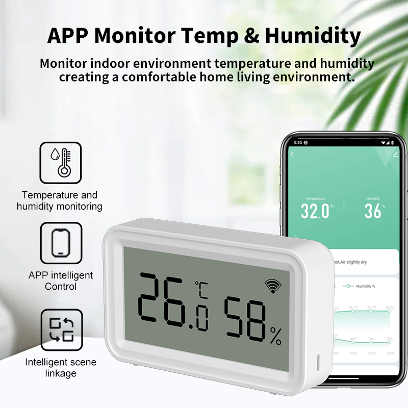 Tuya Zigbee WiFi Thermometer H - Smart Home App review and price