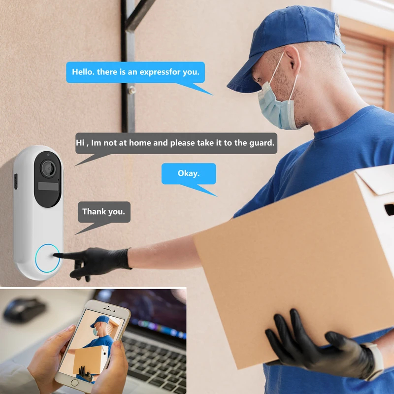 Tuya Smart Video Doorbell Wate - Smart Home Video Doorbell review and price