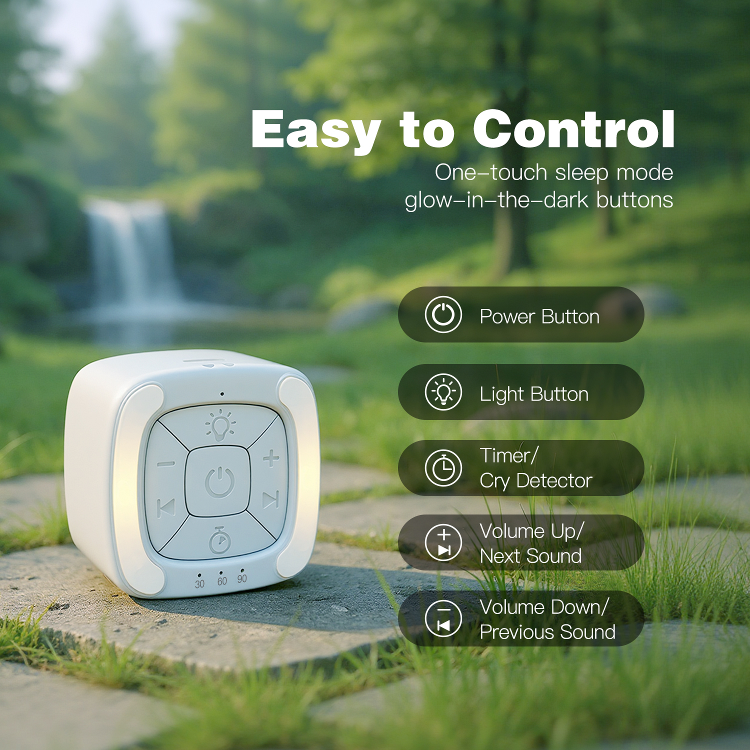 Baby White Noise Machine Smart - Smart Night Light review and price