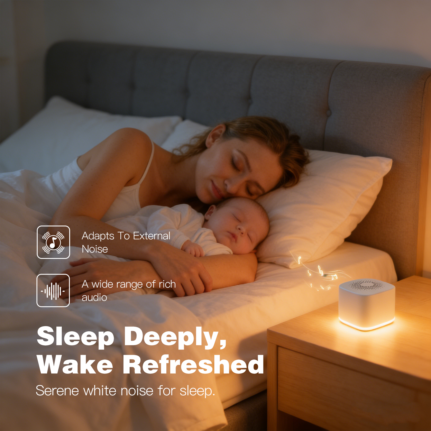 Baby White Noise Machine Smart - Smart Night Light review and price