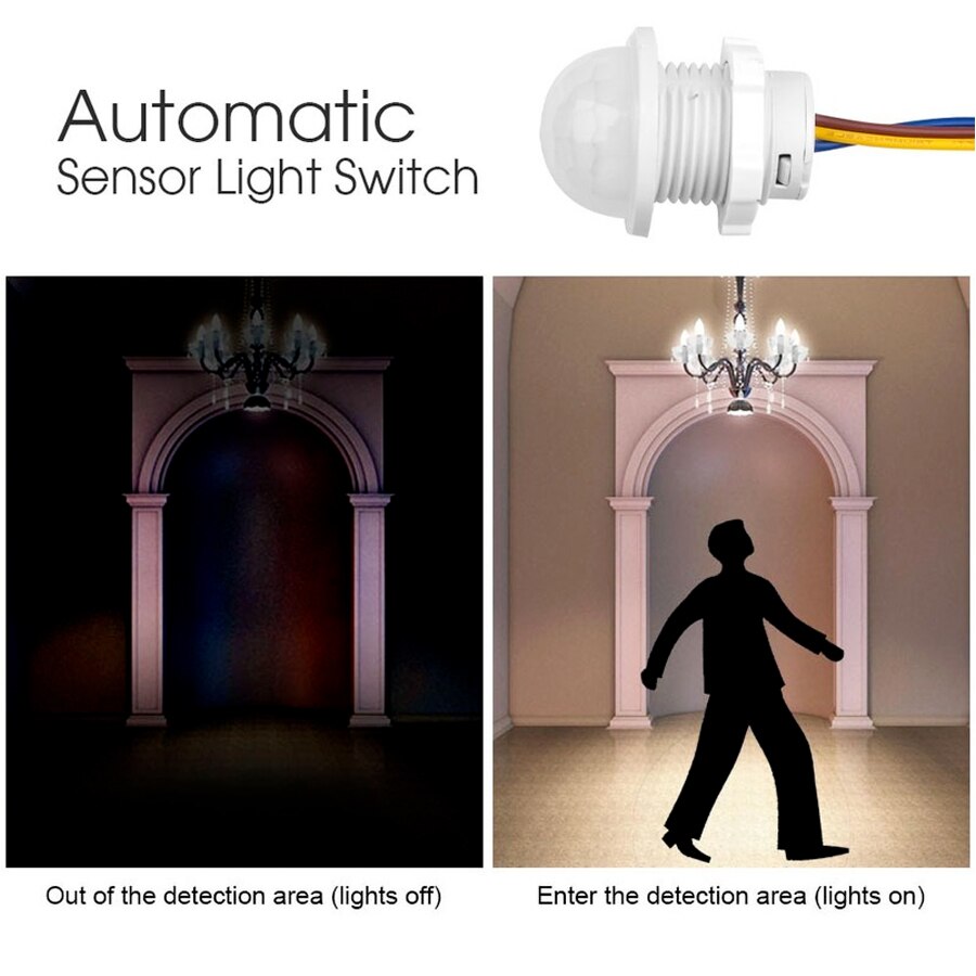 AC 110V 220V Mini Motion Senso - Smart Home Elements review and price