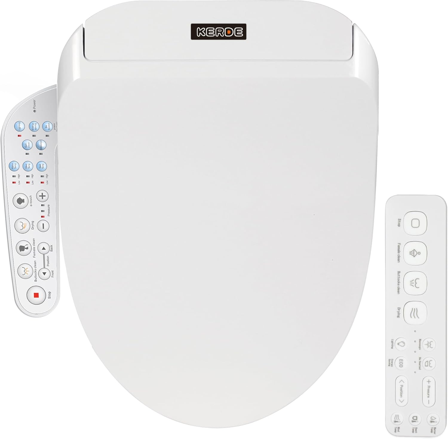 Electric Bidet Toilet Seat wit - Smart Night Light review and price