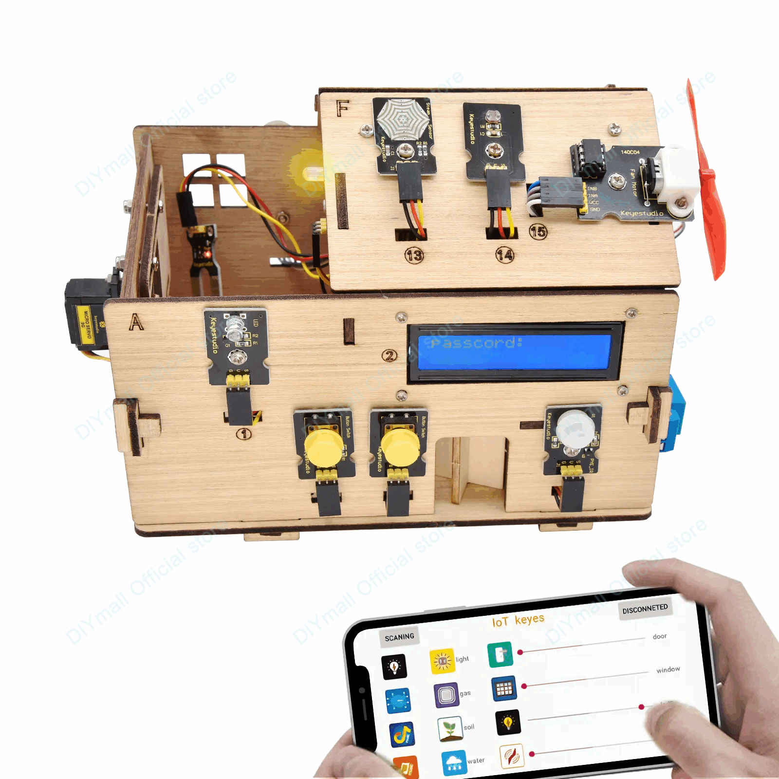 Keyestudio Smart IoT Home Kit  - Home Automation Kit review and price