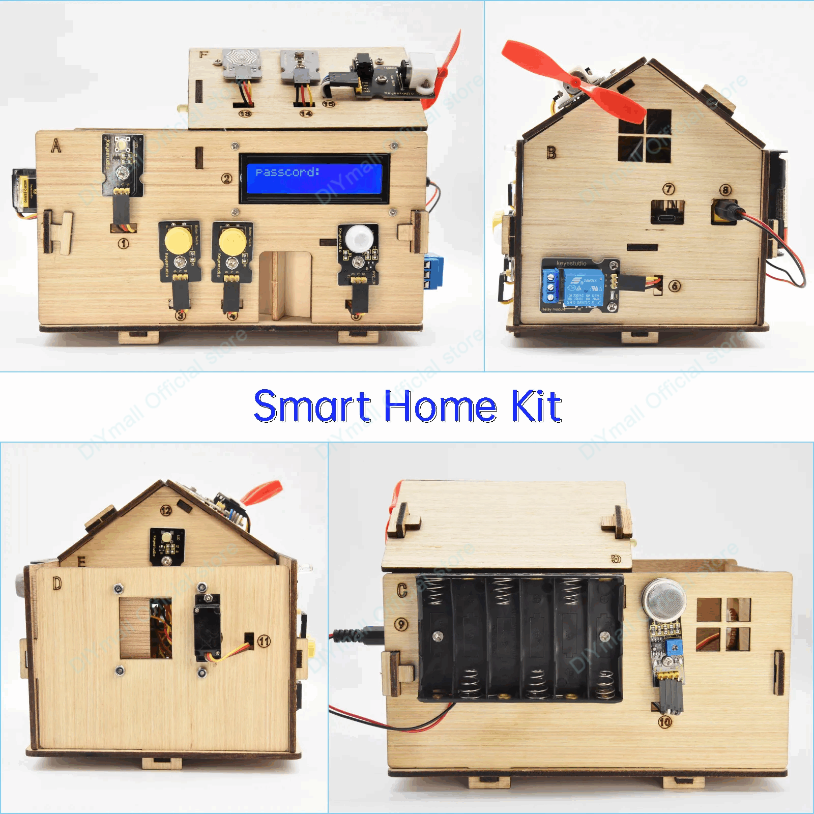 Keyestudio Smart IoT Home Kit  - Home Automation Kit review and price