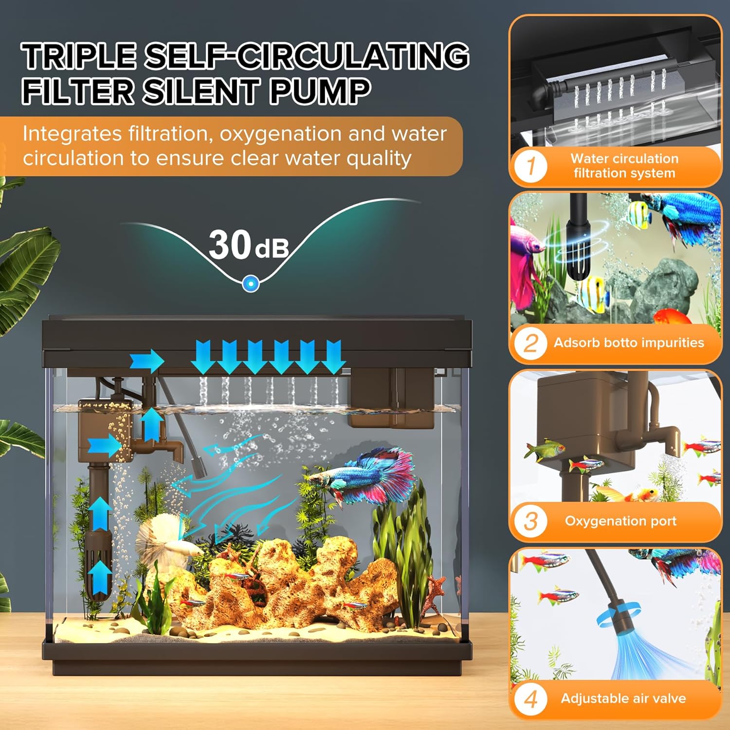 2.4 Gallon Fish Tank Starter K - Smart Humidifier review and price