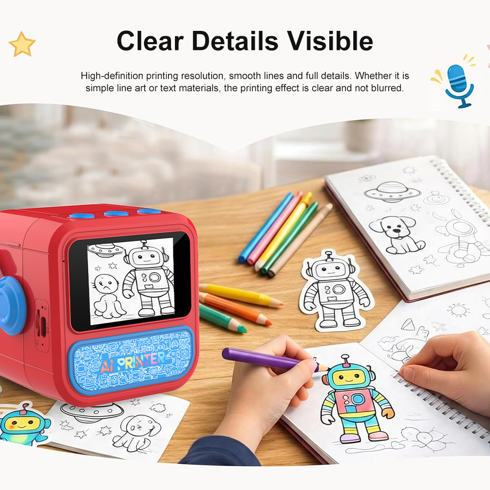 Smart AI Voice Mini Thermal Pr - Smart Home Miniature review and price