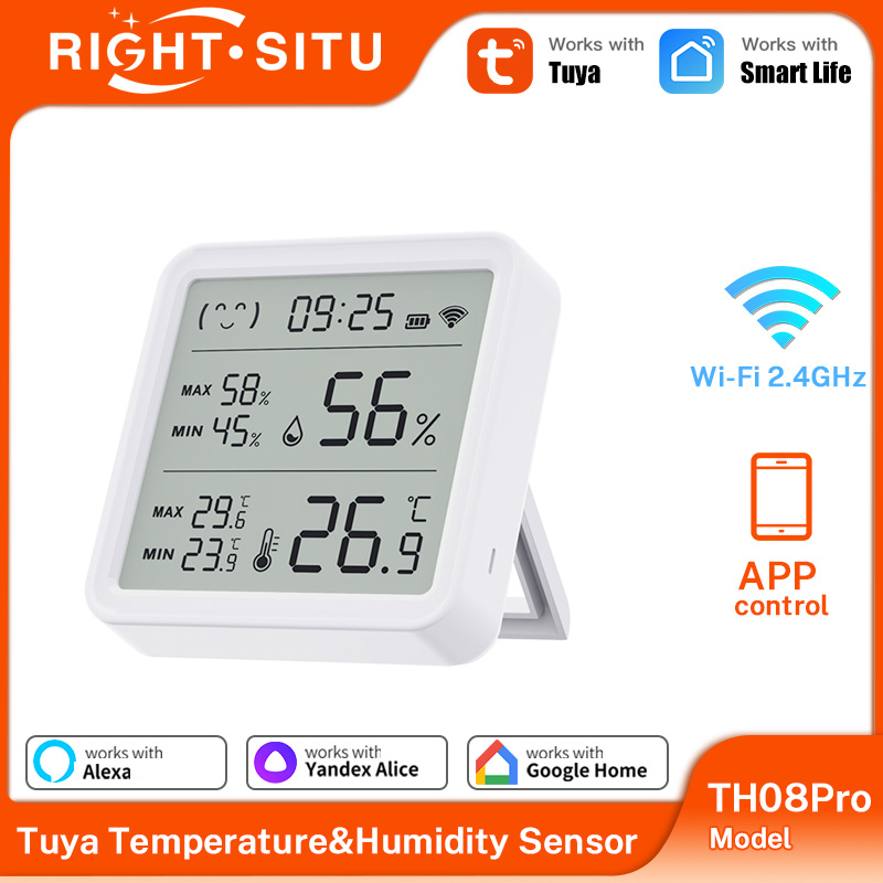 Tuya WiFi Thermometer hygromet - Smart Home App review and price