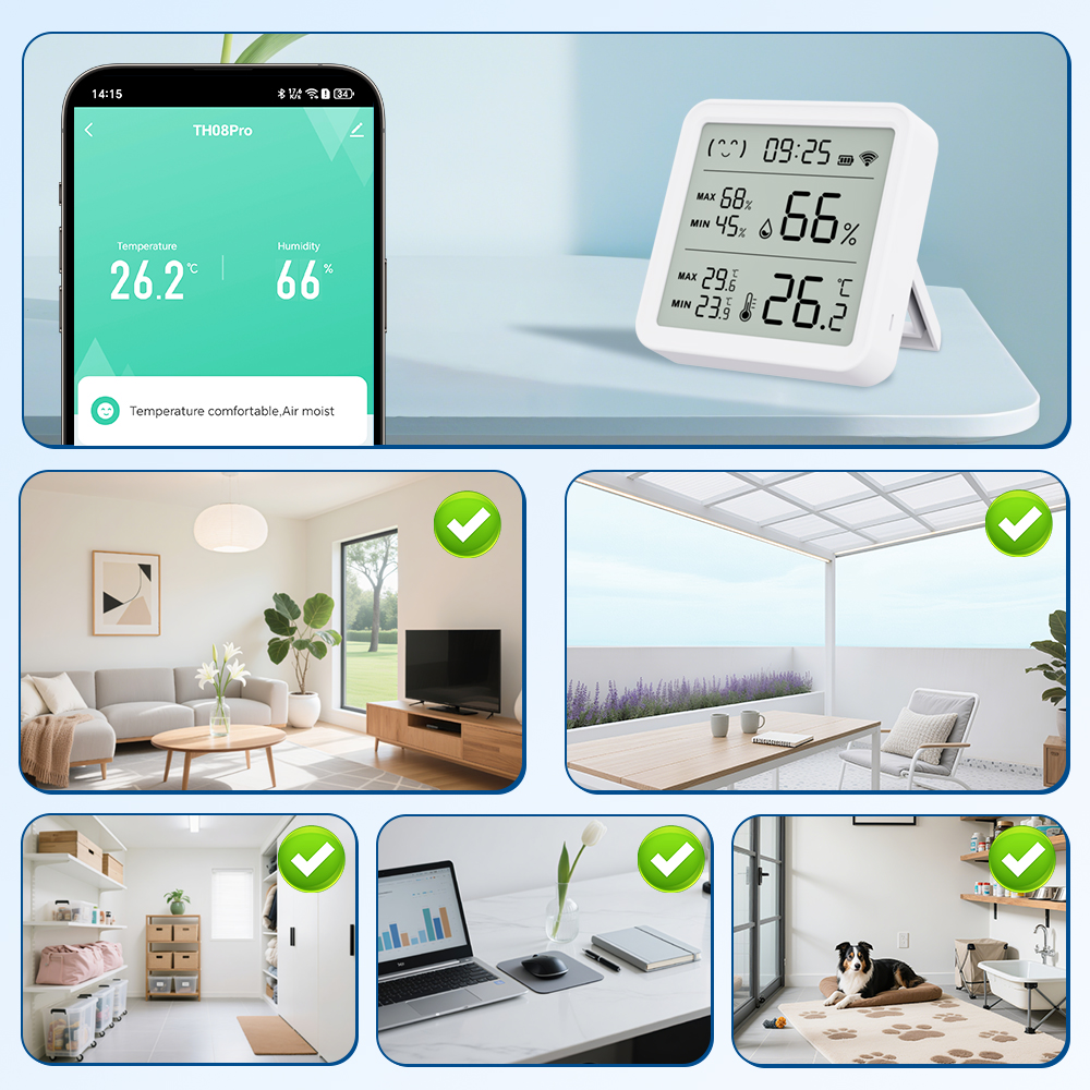 Tuya WiFi Thermometer hygromet - Smart Home App review and price