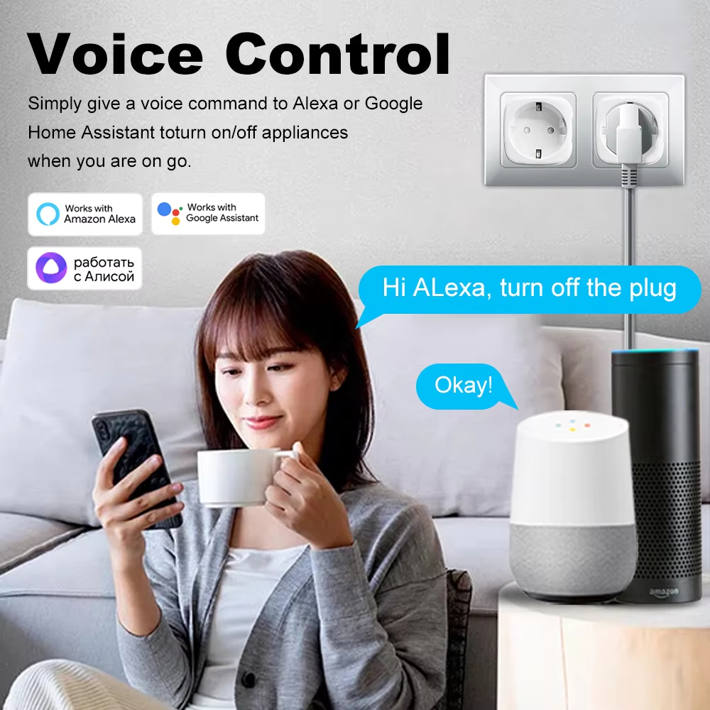 Smart Plug Tuya Smart Socket E - Smart Home Elements review and price