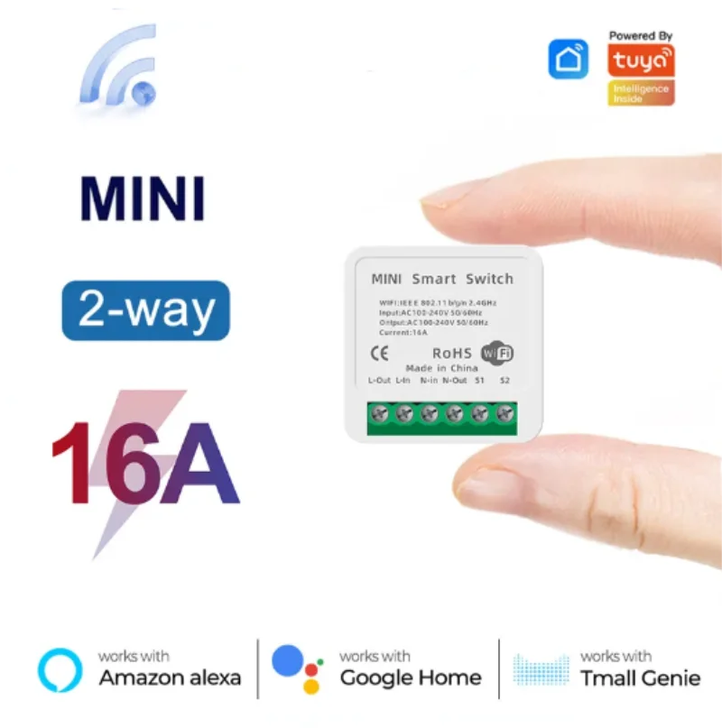 Tuya Mini 16A WiFi Switch Smar - Smart Home Miniature review and price