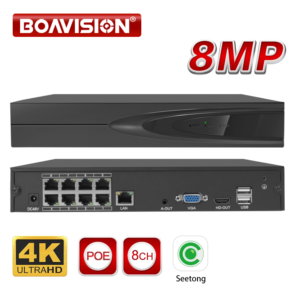 Super 8MP H.265 POE NVR AI Sma - Security Ip Camera review and price
