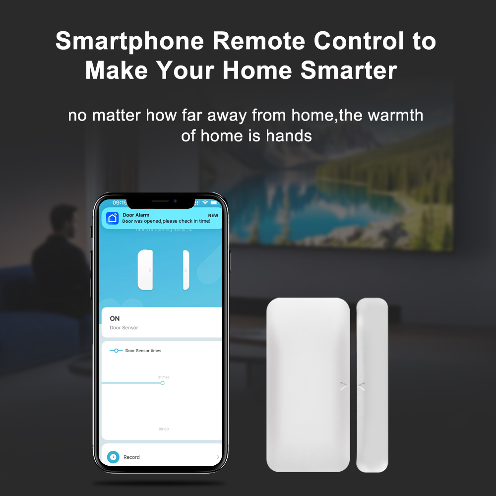 Tuya Zigbee Wireless Door Wind - Smart Home Miniature review and price