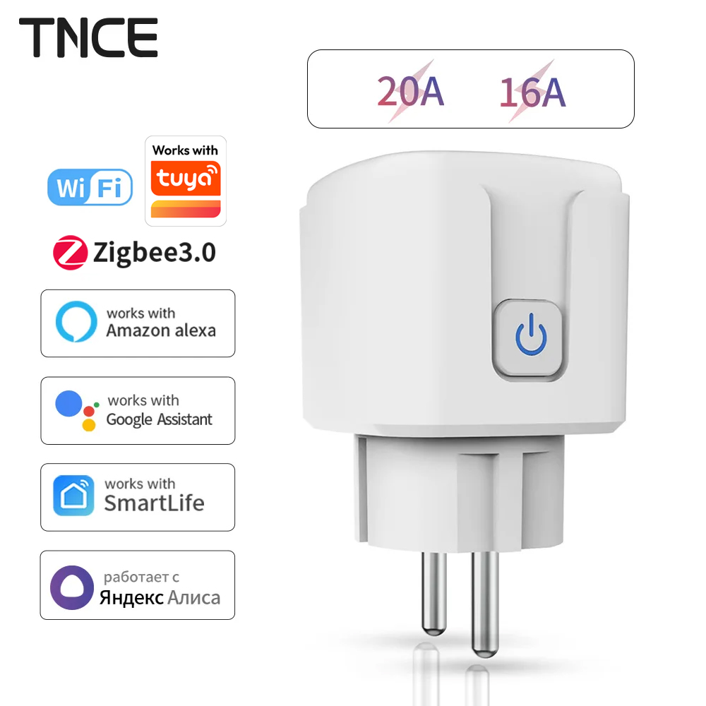 TNCE Tuya WiFi/Zigbee 16A/20A  - Smart Home Elements review and price