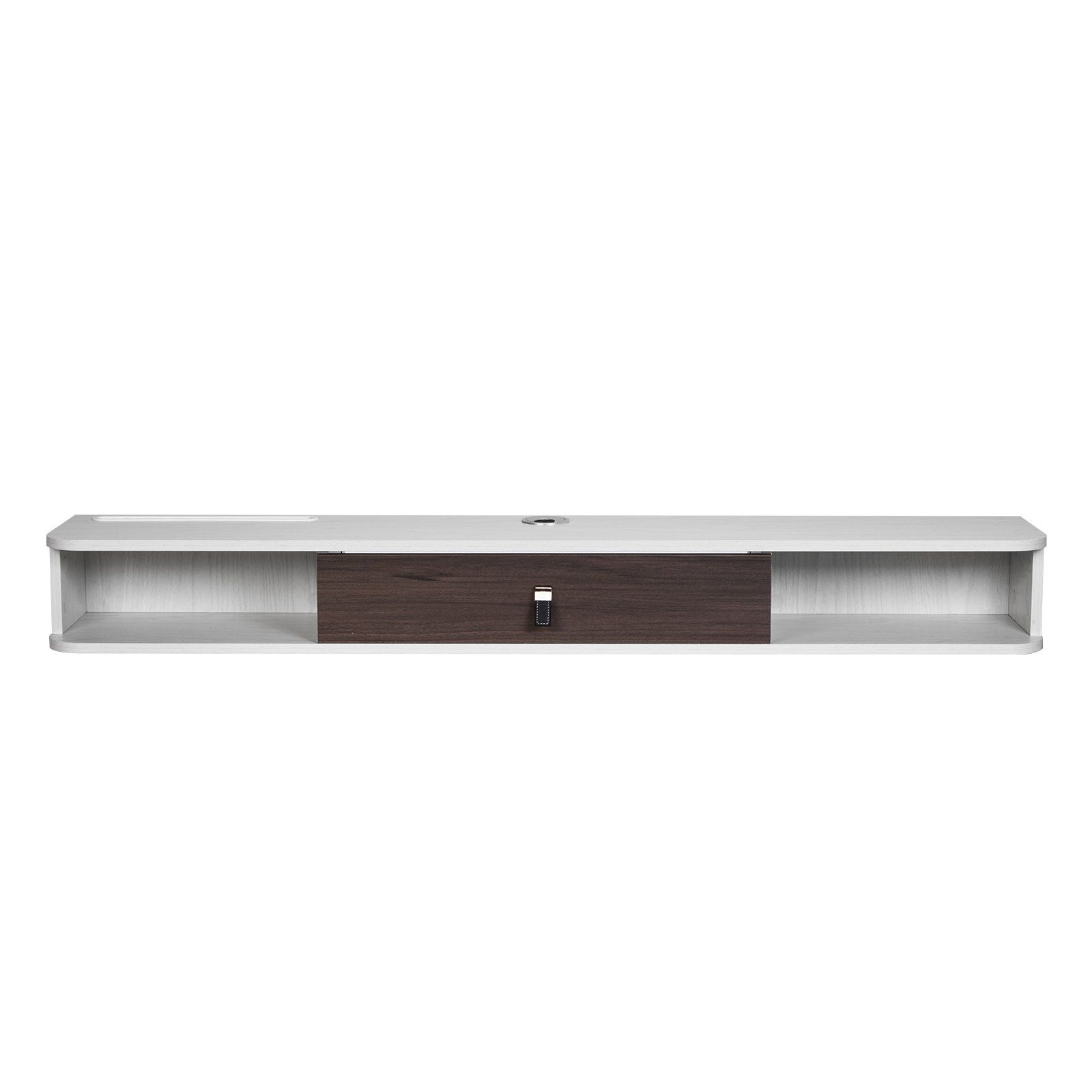 Modern 55in Wall Mount TV Shel - Smart Home Yourself review and price