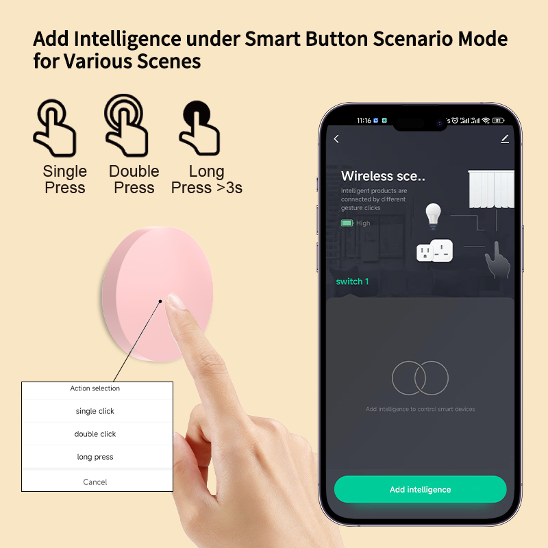Smart Wireless Button Scene Sw - Smart Home Z Wave review and price