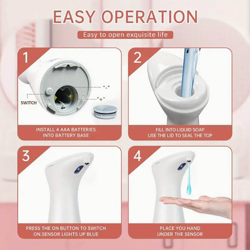 Automatic Sensor Hand Sanitize - Smart Home Elements review and price