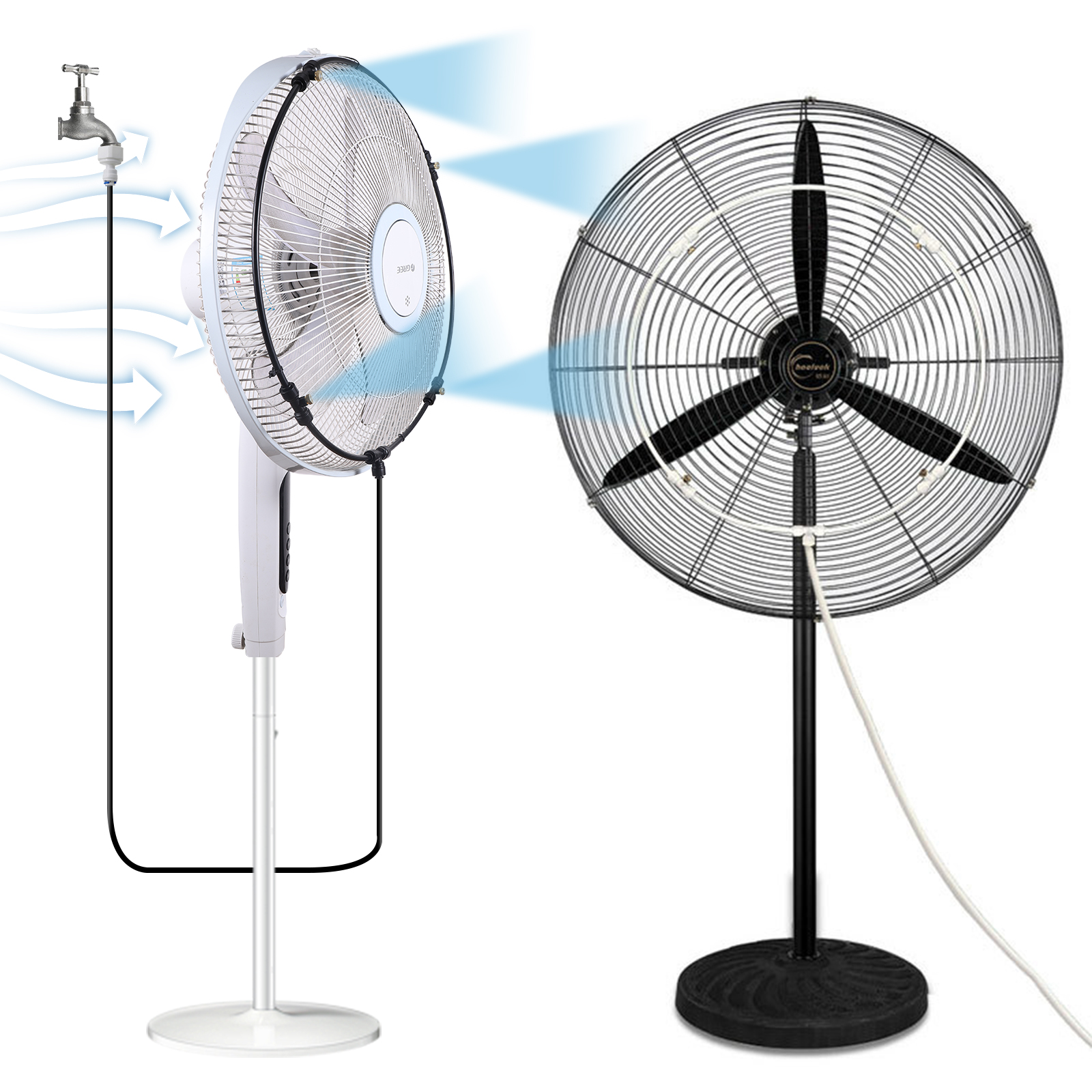 Misting Fan Cooling Automatic  - Home Automation Kit review and price