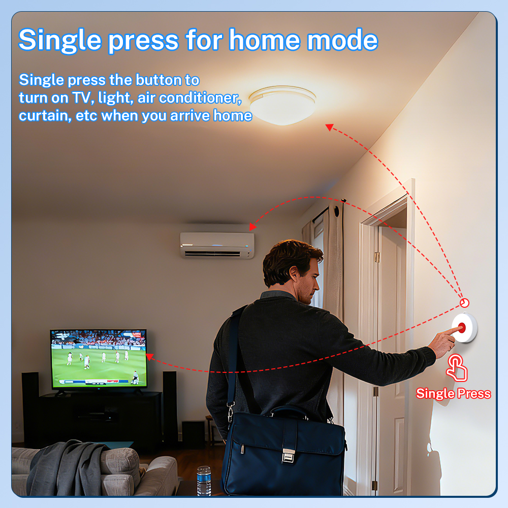 Tuya ZigBee Smart Button IP65  - Smart Home Tuya review and price