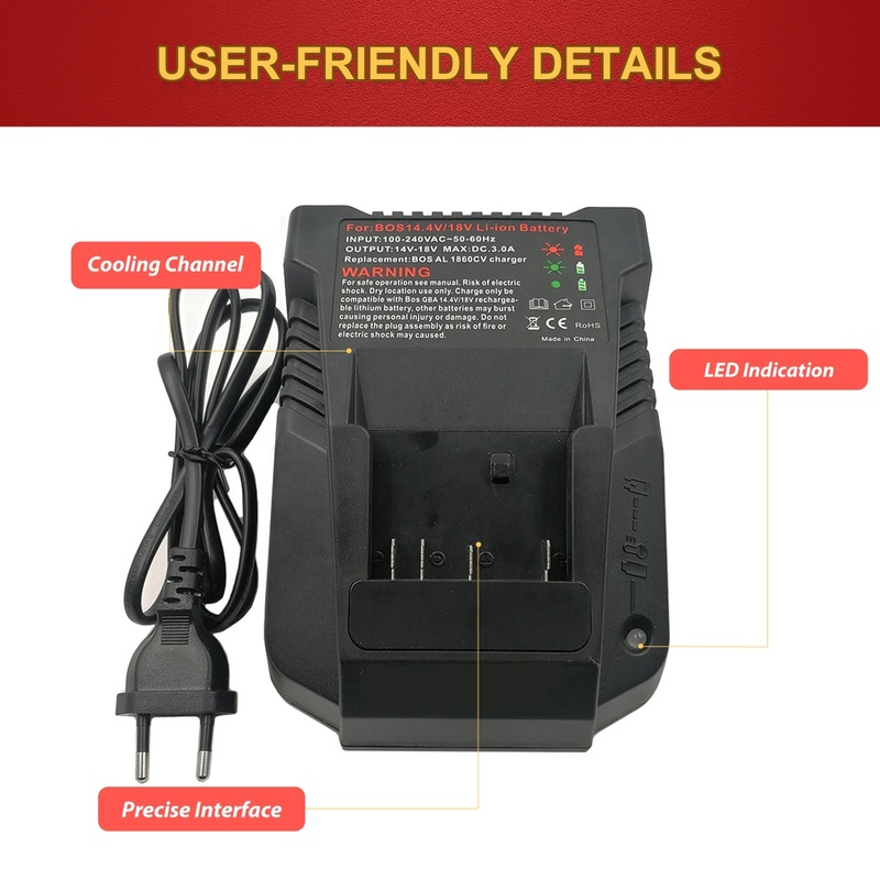 For Bosch Battery Charger AL18 - Smart Home Bosch review and price