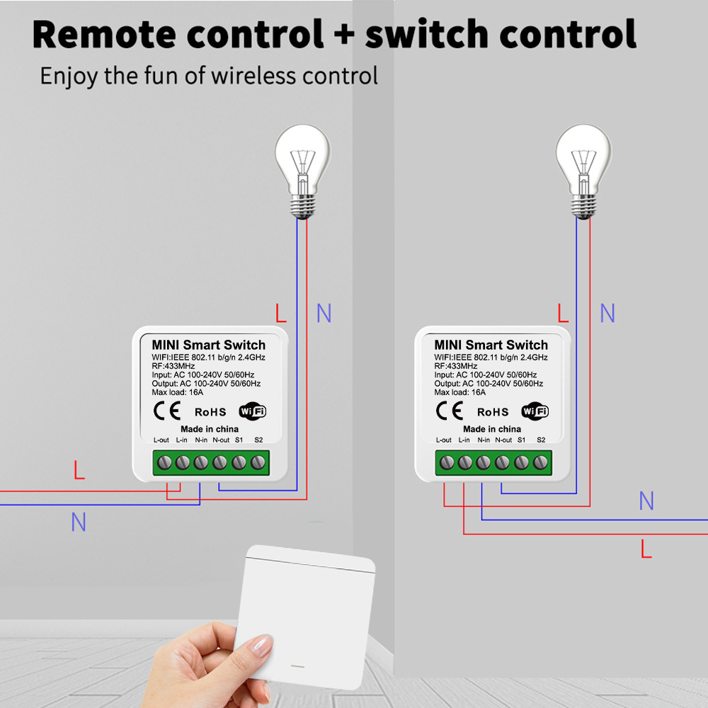 Tuya WiFi Smart Light Switch S - Smart Home Tuya review and price