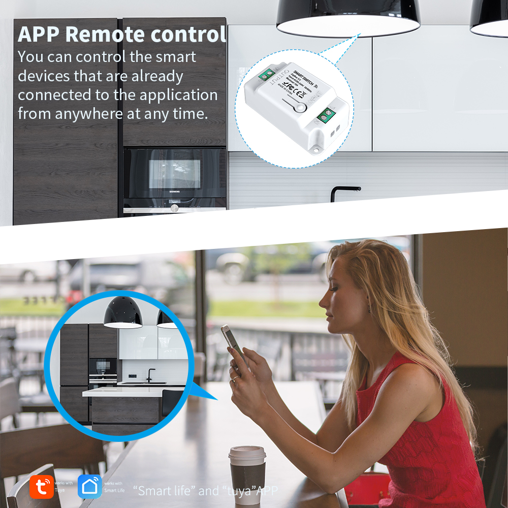 Tuya WiFi Smart Switch Wireles - Smart Home Remote Control review and price