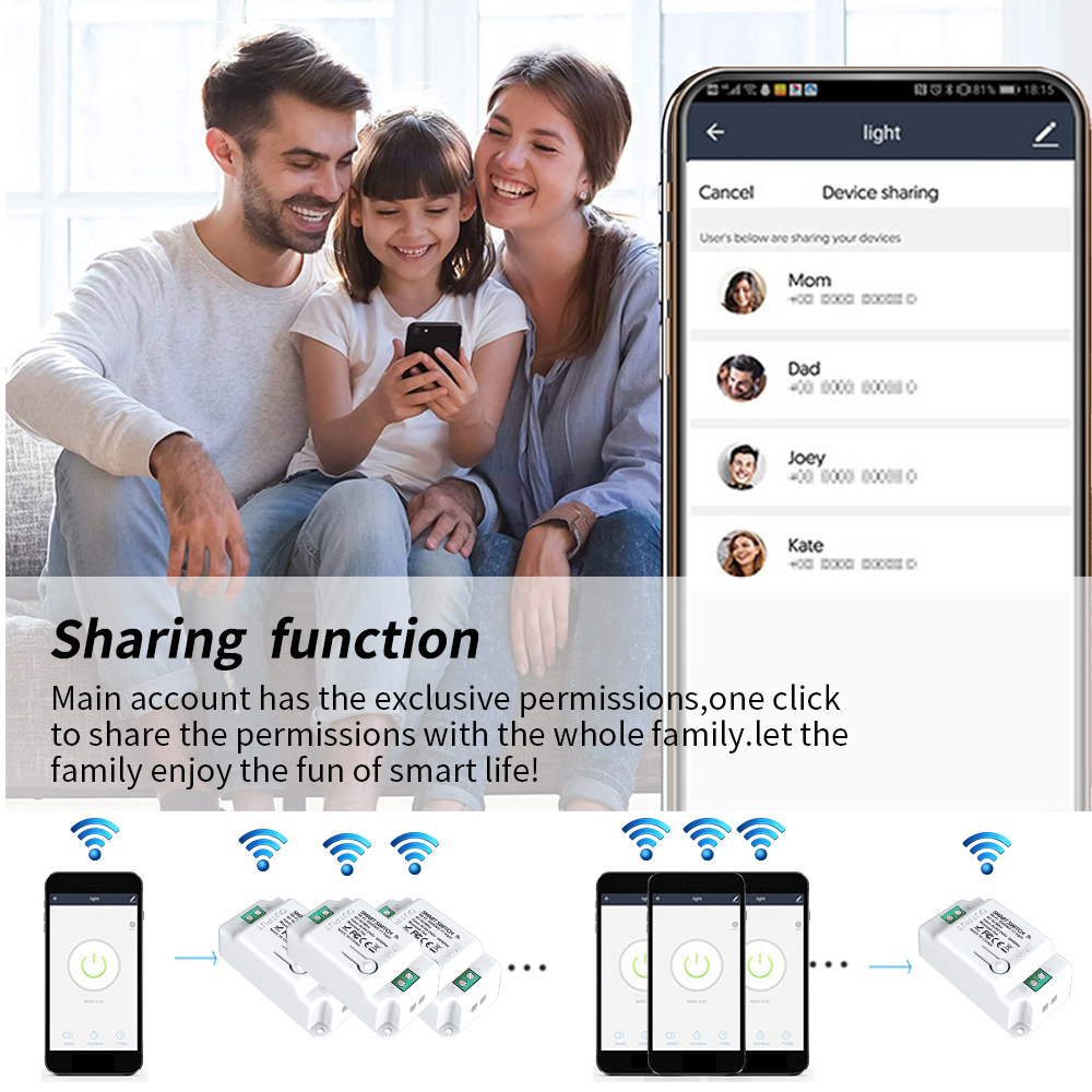 Tuya WiFi Smart Switch Wireles - Smart Home Remote Control review and price