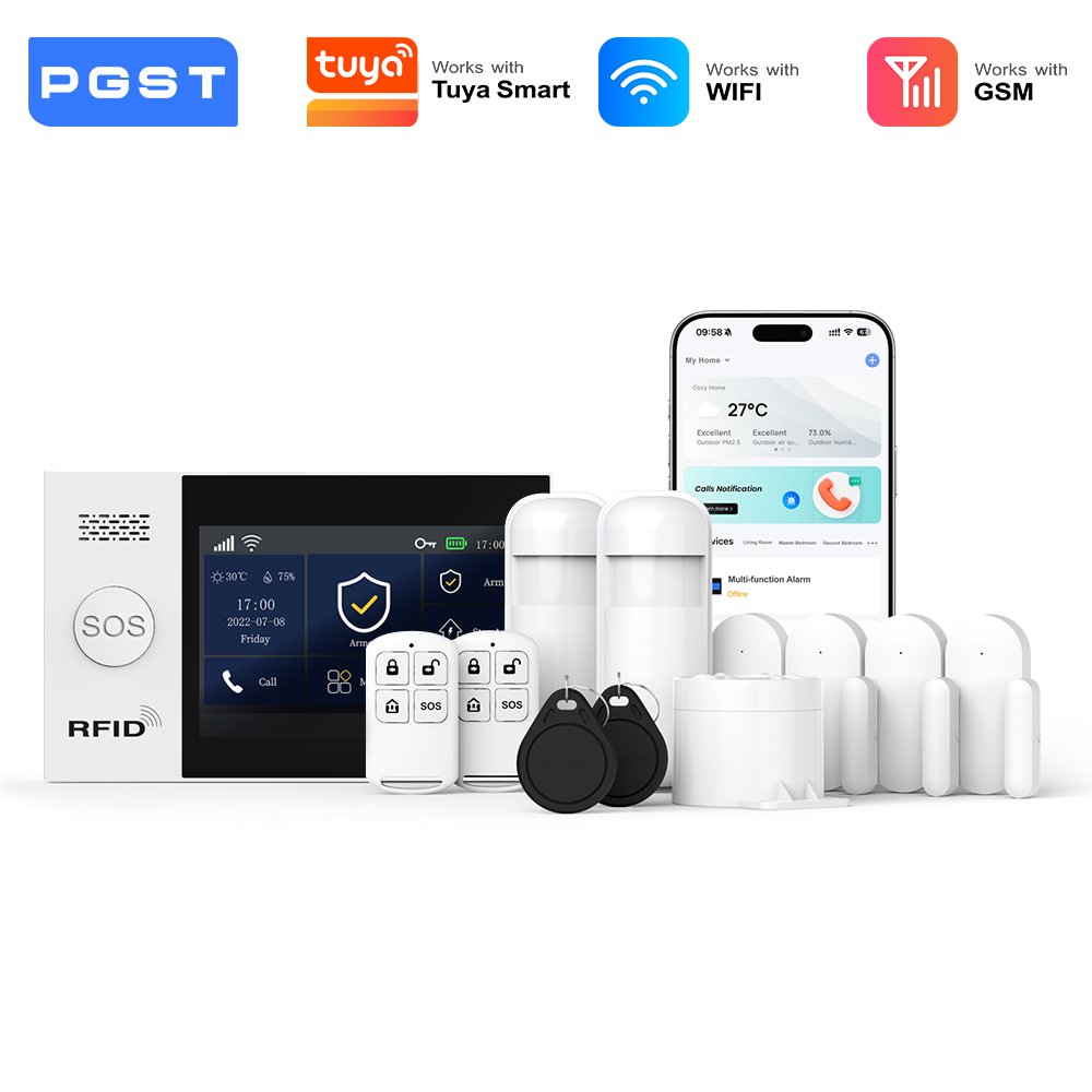 PGST 2G GSM WiFi Alarm System  - Home Automation Kit review and price