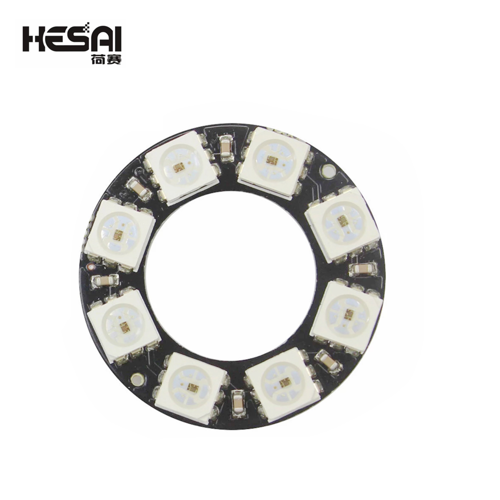 RGB LED Ring Light 8 Bits WS28 - Home Automation Kit review and price