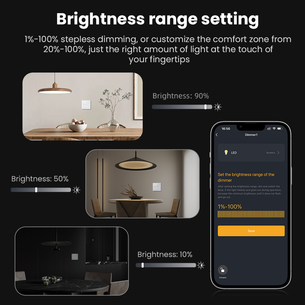 AVATTO WiFi 1/2 Gang Smart Dim - Smart Home Tuya review and price