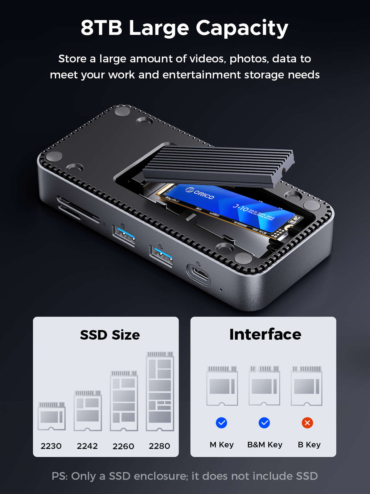 ORICO USB C Display Hub 10Gbps - Smart Home Hub 2 review and price