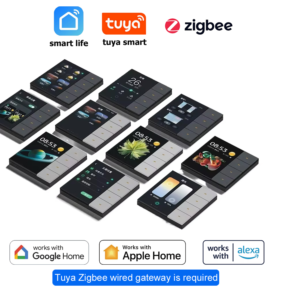 Tuya Zigbee Smart Switch 4 Gan - Smart Home Z Wave review and price