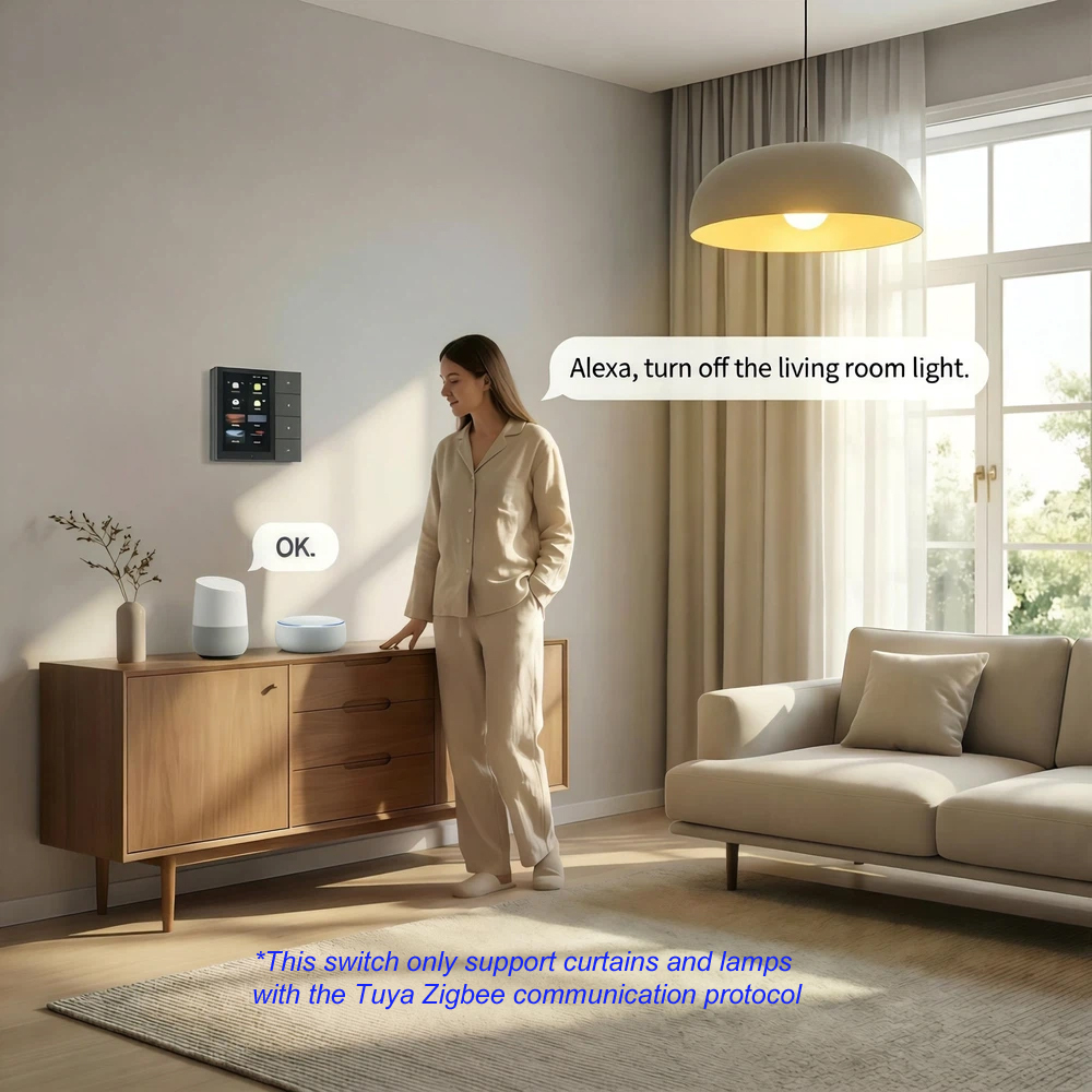 Tuya Zigbee Smart Switch 4 Gan - Smart Home Z Wave review and price