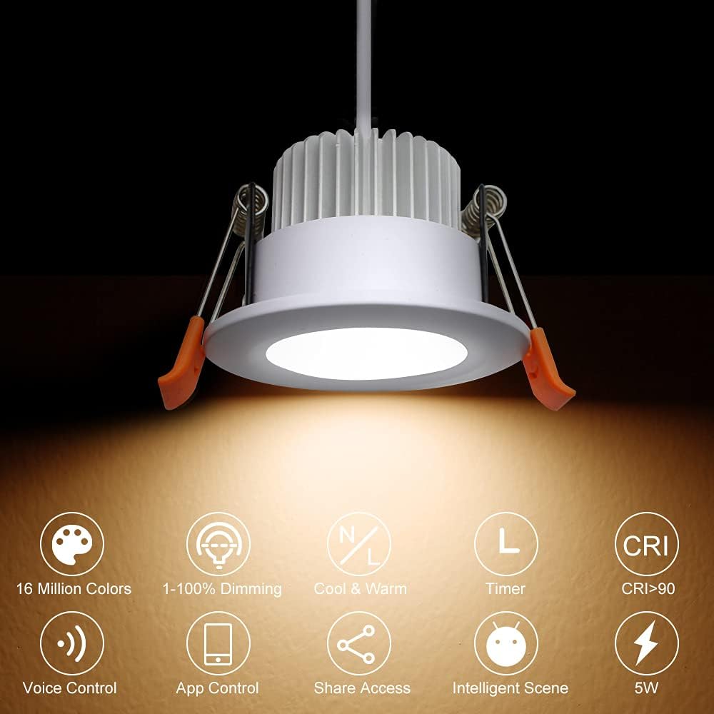Smart 2 Inch 5W WiFi Recessed  - Smart Home In Us review and price