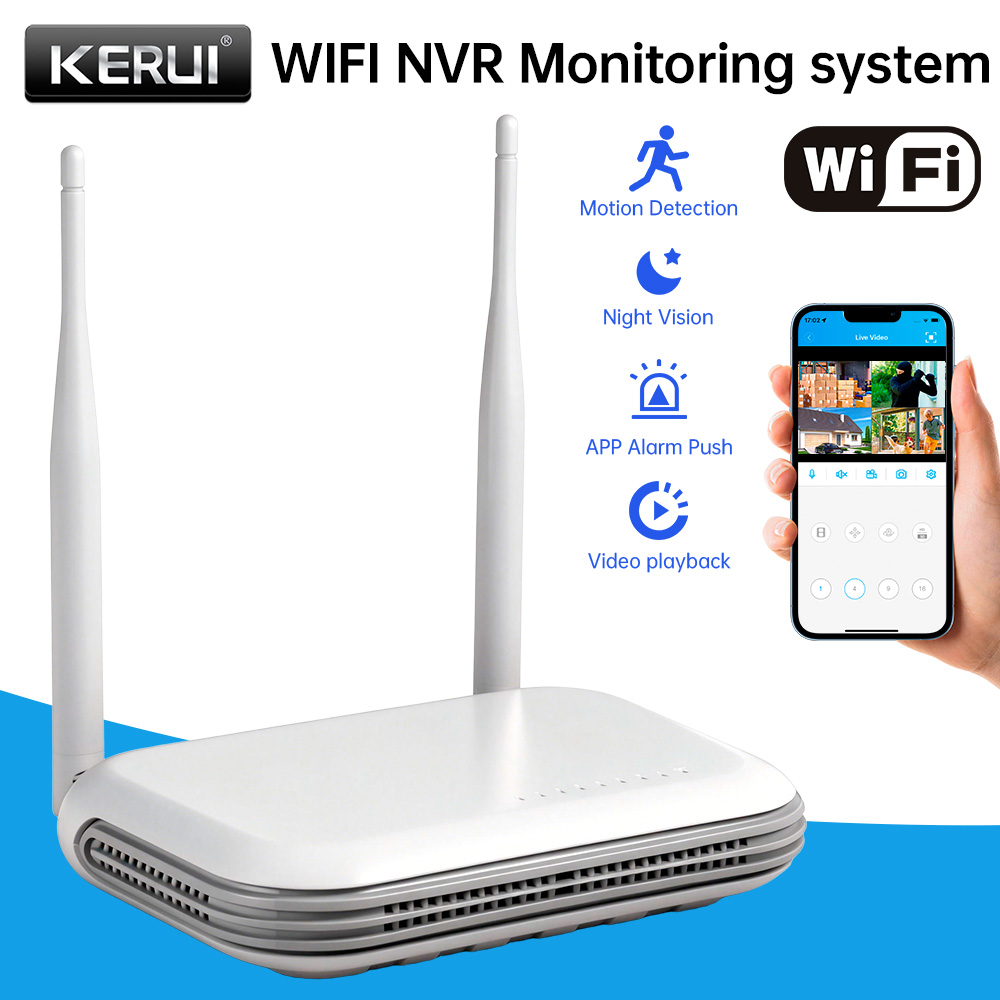KERUI Mini Network WIFI 8CH NV - Security Ip Camera review and price