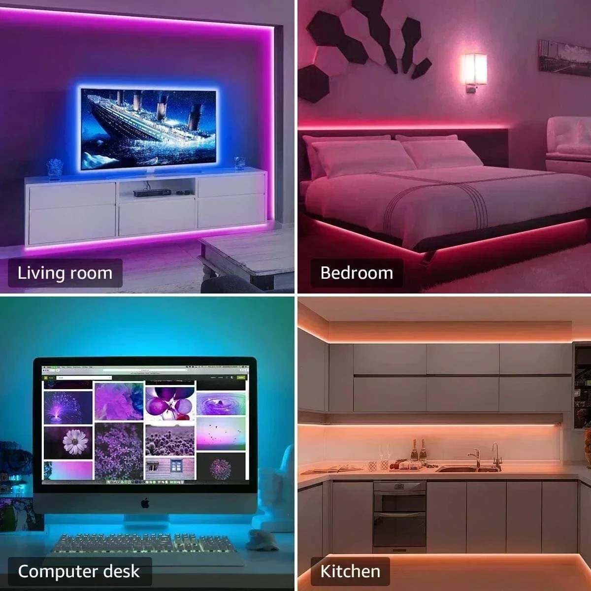 Smart RGB LED Gaming Light Str - Smart Home App review and price